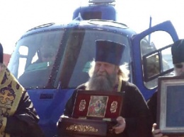 Владыка Иоанн совершил воздушный крестный ход над Белгородской областью