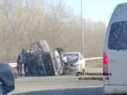 Два человека попали в больницу после массового ДТП в Новокузнецке