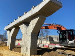 Строительство двухуровневой развязки Сумская - Чичерина в Белгороде укладывается в график