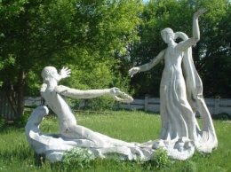Скульптурные Северский Донец и Везелица вновь сольются на белгородской набережной