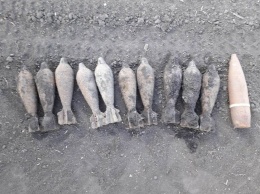 В белгородской земле за два дня нашли три десятка боеприпасов