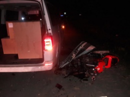 Мотоциклист погиб при столкновении с микроавтобусом в Рязанской области