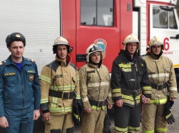 Старооскольских пожарных поблагодарили за спасение от огненной стихии