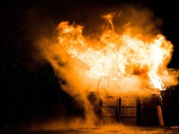 Пожар произошел в заброшенной школе олимпийского резерва в Тюмени