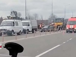 Водитель рассказал подробности своей серьезной аварии, которая парализовала движение на выезде из Петрозаводска