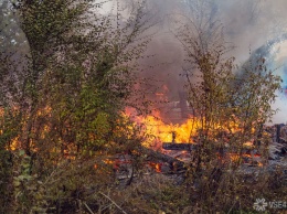 Поджигатель уничтожил склад с двумя тоннами сена в Кузбассе