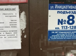Кемеровская УК пригрозила жителям дома отключением воды из-за женских прокладок