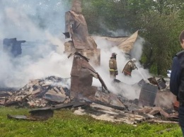 При пожаре в калужской деревне погиб мужчина