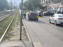 В Барнауле водитель иномарки сбил пенсионерку на пешеходном переходе