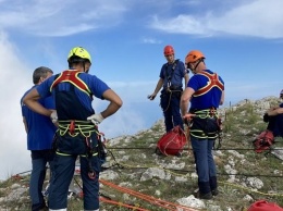 В Крыму альпинист сорвался со скалы, - ФОТО