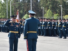 В ЗАТО Сибирский ракетная дивизия провела парад Победы