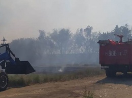 Огнеборцы потушили крупные ландшафтные пожары в Алтайском крае