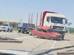 Жесткое ДТП с грузовиком произошло на алтайской трассе 3 июля