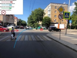 В Калининграде «Инфинити» спровоцировал ДТП, в котором пострадала женщина-пешеход