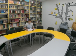 Дерево в стиле фэнтези. В алтайской школе сделали библиотеку в стиле лаунж