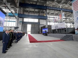 Путин в Керчи принял участие в церемонии закладки боевых кораблей ВМФ