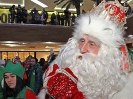 Российский Дед Мороз встретился с барнаульцами