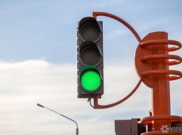 Кемеровский светофор будет работать иначе для улучшения проезда