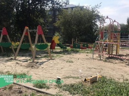 В барнаульском дворе появится детская площадка со скалодромом