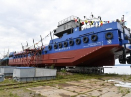 На Онежском судостроительно-судоремонтном заводе спущено на воду новое судно