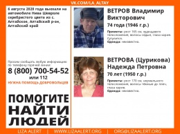 Пропавших в Алтайском крае пожилых супругов нашли мертвыми в собственном автомобиле