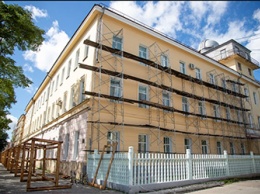 Историческое здание гимназии №1 ремонтируют в Благовещенске