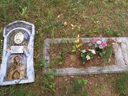 По кладбищу в Тамбовском районе «прогулялись» вандалы