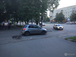 ДТП с иномаркой и велосипедом произошло в Кемерове