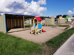 Осужденные исправительной колонии №9 города Петрозаводска изготовили веранды для нового детского сада
