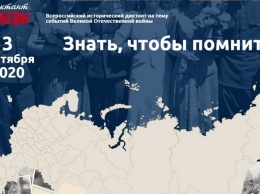 Свыше 7,5 тысяч жителей Алтайского края напишут «Диктант Победы»