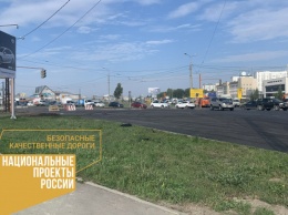 Реконструкция улицы Попова в Барнауле завершится до конца месяца