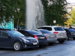 В Нижневартовске в одном из дворов появился фонтан