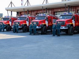 В Югре пожарно-спасательные части получили новую технику