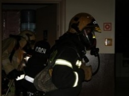 В Петропавловске провели пожарно-тактическое учение в одном из ТЦ