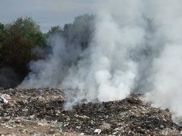 Причиной пожара на мусорном полигоне в Белгороде стало самовозгорание
