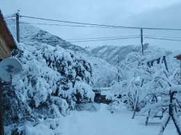Жители Алтайского края делятся фотографиями первого снега