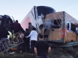 Смертельное ДТП с участием школьного автобуса произошло в Дагестане