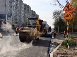 Дорожные работы по нацпроекту в Амурской области завершены на 85 %
