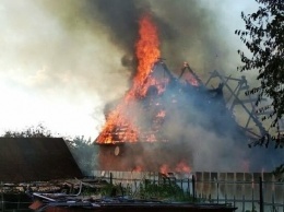В Моргаушском районе при пожаре погиб хозяин частного дома