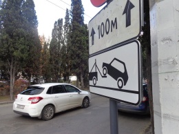 В Ялте на улице Садовой будут установлены запрещающие дорожные знаки, - подробности