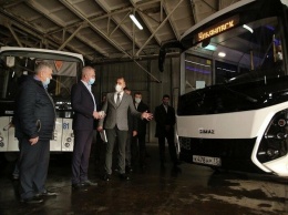 Автобус СИМАЗ новой комплектации представили в Ульяновской области