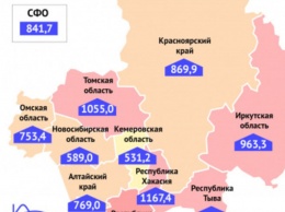Кузбасс занял последнее место в рейтинге заболеваемости COVID-19 в Сибири