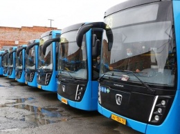 Новые автобусы вышли на маршруты в Кемерове