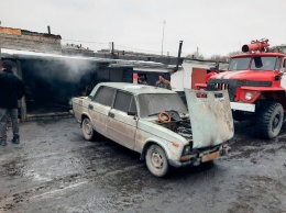 Кузбассовец серьезно обгорел во время пожара в гараже