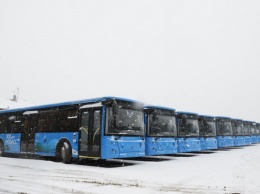 Новые городские автобусы пополнили автопарки кузбасских муниципалитетов