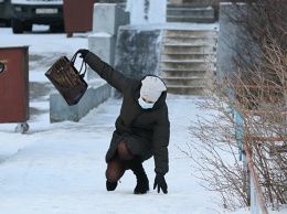Зима пришла в Алтайский край
