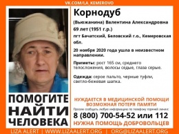 Нуждающаяся в медпомощи пенсионерка пропала без вести в Кузбассе