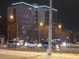 Массовое ДТП с участием такси произошло на кемеровском проспекте