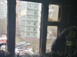 В Калуге сгорела квартира в жилом доме