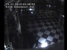 Полиция Дрездена опубликовала видео с места ограбления сокровищницы "Зеленый свод"